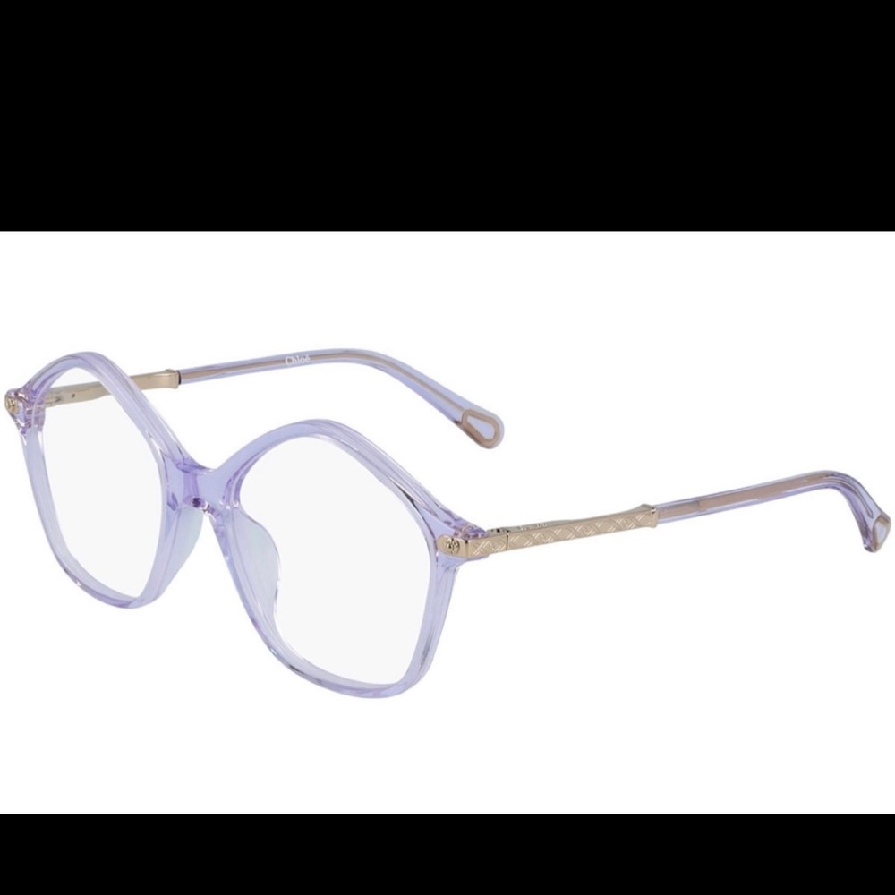 Chloe Purple Glasses Stylish Accessories
